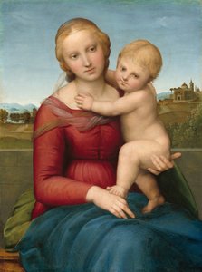 スモールカウパーマドンナ、c。 1505年。 作： Raphael