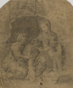 聖母子と聖エリザベトと幼い洗礼者ヨハネ 作： Raphael