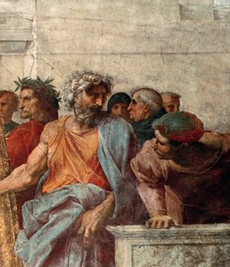 セグナチュラの部屋からの紛争、1508-11（168791の詳細） 作： Raffaello Sanzio Raphael
