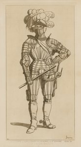 ヴァレンシュタイン伯アルバート、聖帝国将軍、1629-34年 作： Raphael Jacquemin