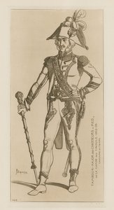 領事部の警備隊のパイド、1802-04 作： Raphael Jacquemin