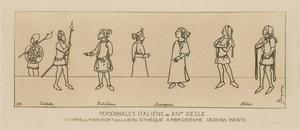 14世紀のイタリア文字 作： Raphael Jacquemin