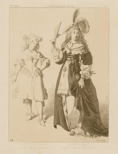 17世紀のイタリア人女性 作： Raphael Jacquemin