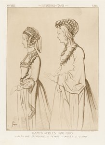 高貴な女性、1510年から1520年 作： Raphael Jacquemin