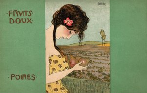 梨、1900年頃（イラスト） 作： ラファエル・キルヒナー