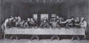 最後の晩餐、1800 作： Raphael Morghen
