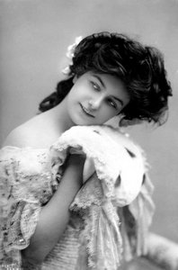 エセル・オリバー、女優、1900年代。 作： Rapid Photo Company