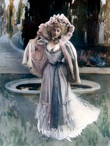 シルヴィのガブリエル・レジャン、1902年頃。 作： Rautlinger