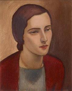 少女の頭部 作： Raymond McIntyre