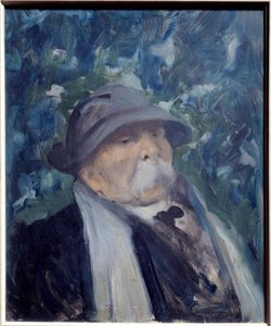 ジョルジュ・クレマンソー (1841-1929) 政治家の肖像。 Raymond Woog (1875-1949) の絵画、20 世紀。 木に油彩。 薄暗い: 0.45 x 0.38m。 パリ、カルナヴァレ美術館。 気をつけろ！ この作品の使用は、第三者の承認要求または追加の対象となる場合があります 作： Raymond Woog