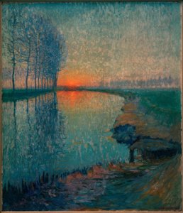 Neteの夕日 作： Raymond de la Haye