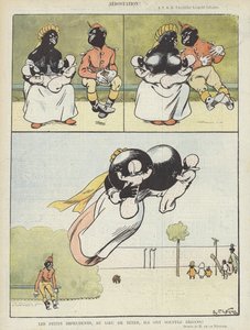Le Rire』のイラスト（カラーリトグラフ） 作： Raymond de la Neziere