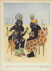 Le Rire』のイラスト（カラーリトグラフ） 作： Raymond de la Neziere