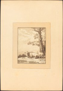 牛の休息 作： Regina Schönecker after Karel Dujardin