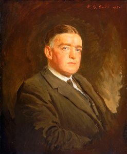 サー・アーネスト・ヘンリー・シャクルトン（1874〜1922） 作： Reginald Grenville Eves