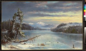 雪景色 作： レジス・フランシス・ジニョー