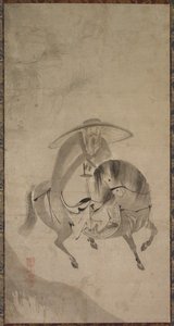 ロバに乗る蘇東坡 作： Reietsu