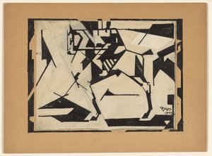 馬に乗ったライダー 作： Reijer Stolk (signed by artist)