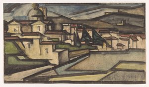 イタリアの都市の眺め 作： Reijer Stolk