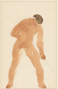 立っている裸の男 作： Reijer Stolk