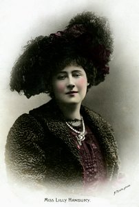 リリー・ハンベリー1874-1908、イギリスの女優、20世紀初頭。 作： Reinhold Thiele