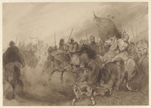 中世の騎馬戦 作： Reinier Craeyvanger