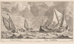 Damschuit と「Smalschip」 作： Reinier Nooms, called Zeeman