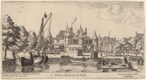 Nieuwmarkt with St. Anthonis Waag (S. Anthonis Markt with the Waegh)
