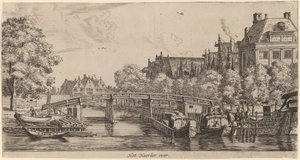 ナーデンへのフェリー (The Naerder Ferry) 作： Reinier Nooms, called Zeeman