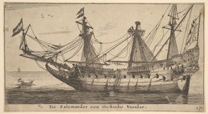 17世紀半ばのDe Salemander indischeis Vaerder。 作： Reinier Zeeman