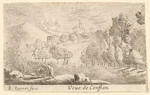 Veüede Conflans、17世紀半ば。 作： Reinier Zeeman