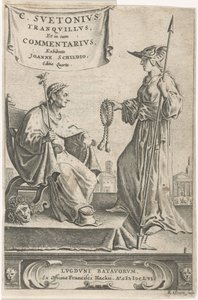 座席に皇帝がいる台座 タイトル ページ: J.シルト、[オペラ]、1656 年 作： Reinier van Persijn