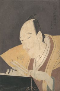 浄瑠璃の語り手 富本豊前田屋 1795年頃。 1795年。 作： 超暁斎エイリ