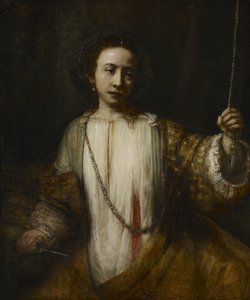 ルクレティア 作： Rembrandt van Rijn