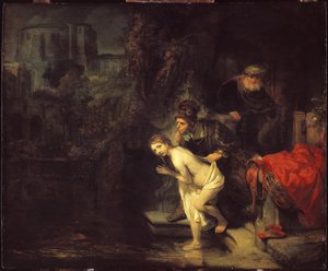 スザンナと長老たち 作： Rembrandt van Rijn
