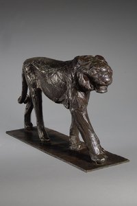 グレート・ロイヤル・タイガー（Grand Tigre Royal）1913年頃（ブロンズ、ダークブラウン・パティナ