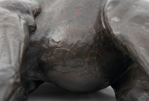 頭を下げた大きなキリン、モデル1909-10、1913年以前に鋳造（ブロンズ）（3084917-43も参照）