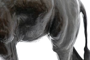 頭を下げた大きなキリン、モデル1909-10、1913年以前に鋳造（ブロンズ）（3084917-43も参照）