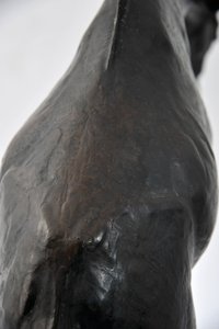 頭を下げた大きなキリン、モデル1909-10、1913年以前に鋳造（ブロンズ）（3084917-43も参照）
