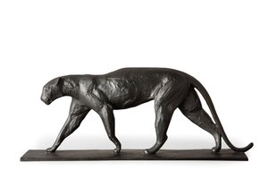 ヒョウの散歩、1911年