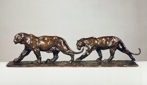Two Jaguars（ブロンズ