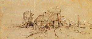 道端の宿 作： Rembrandt van Rijn