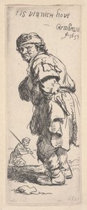 乞食を話す 作： Rembrandt van Rijn