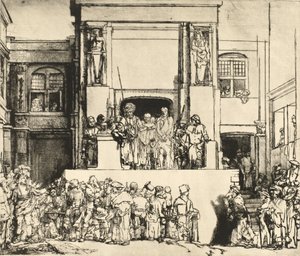 男を見よ 作： Rembrandt van Rijn