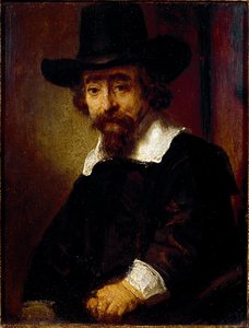 エフライム・ブエノ博士の肖像 作： Rembrandt Harmensz. van Rijn