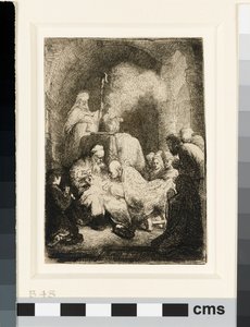 割礼 作： Rembrandt van Rijn