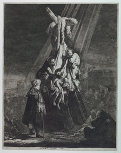 十字架からの降下 作： Rembrandt van Rijn