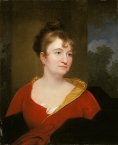 アビゲイル インスキープ ブラッドフォード、18038 年。 作： Rembrandt Peale