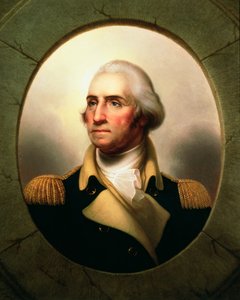 ジョージ・ワシントンの肖像 作： Rembrandt Peale