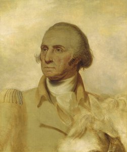 ジョージワシントンの肖像画のためのスケッチ 作： Rembrandt Peale
